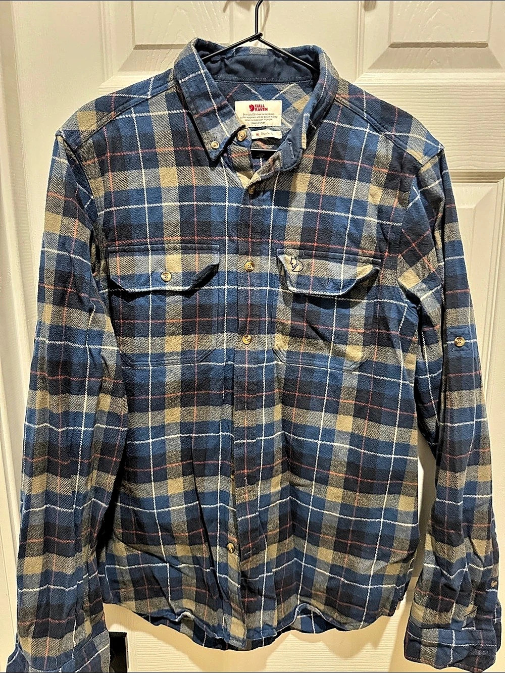 Pendleton Plaid Wool Button Down Shirt Size Medium